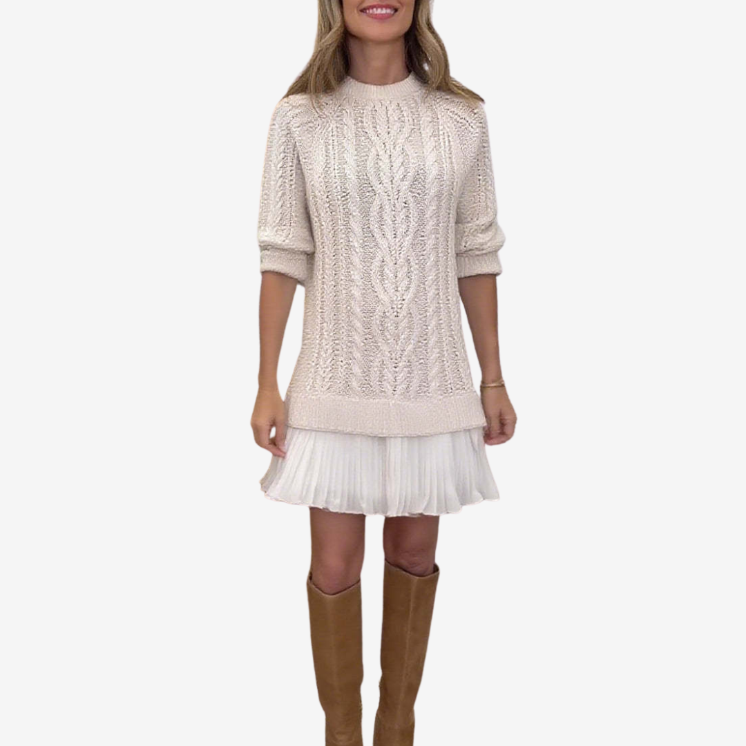 Emma - Cozy Knit Jersey Dress