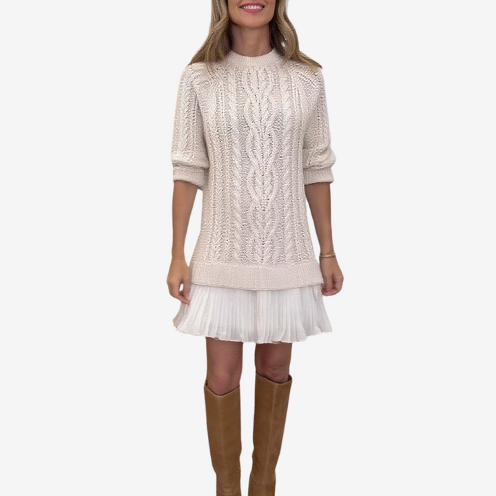 Emma - Cozy Knit Jersey Dress