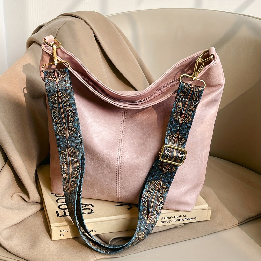 OLIVIA | Classic Leather Tote