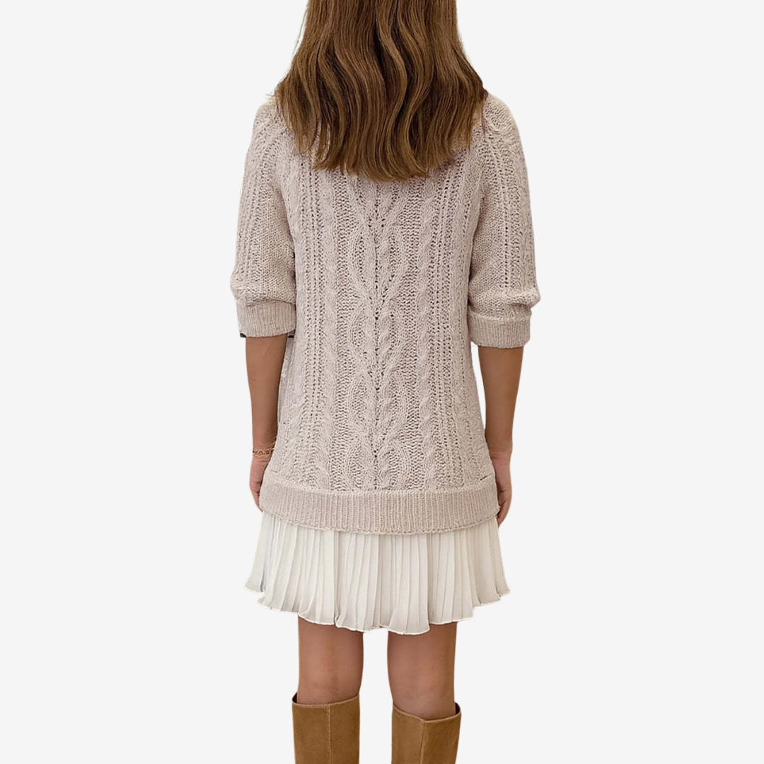 Emma - Cozy Knit Jersey Dress