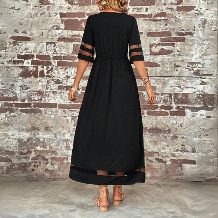 Aubrey™ – Figure-Enhancing Midi Dress with Tummy Control