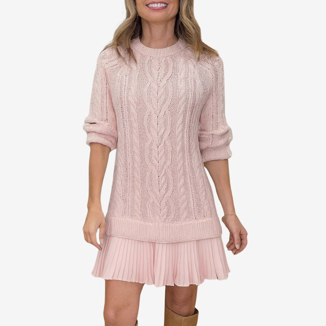 Emma - Cozy Knit Jersey Dress