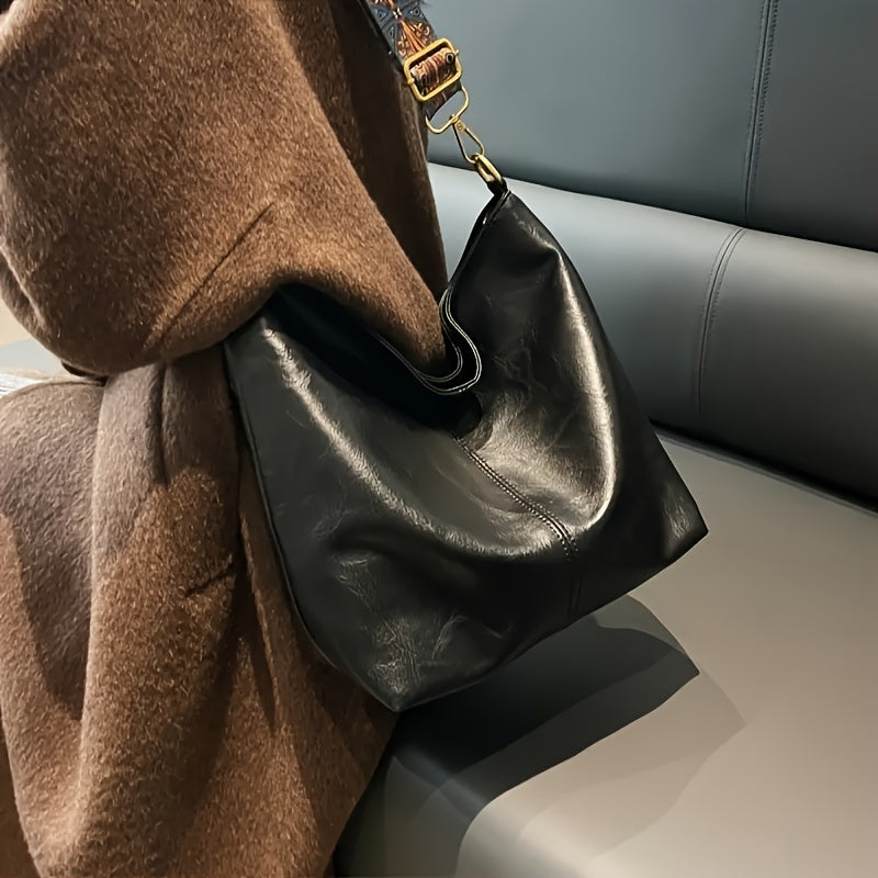 OLIVIA | Classic Leather Tote