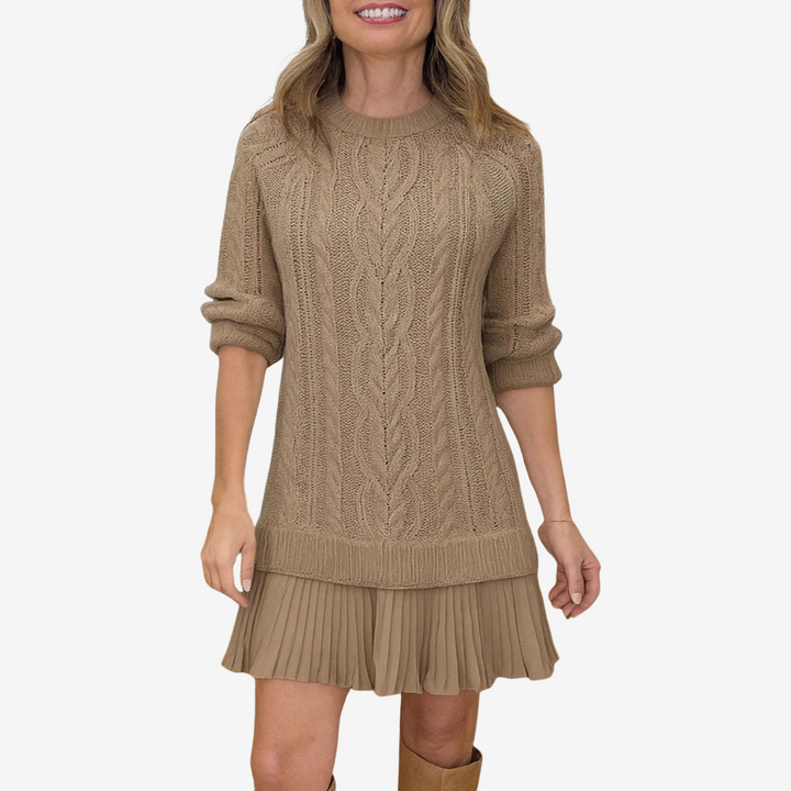 Emma - Cozy Knit Jersey Dress