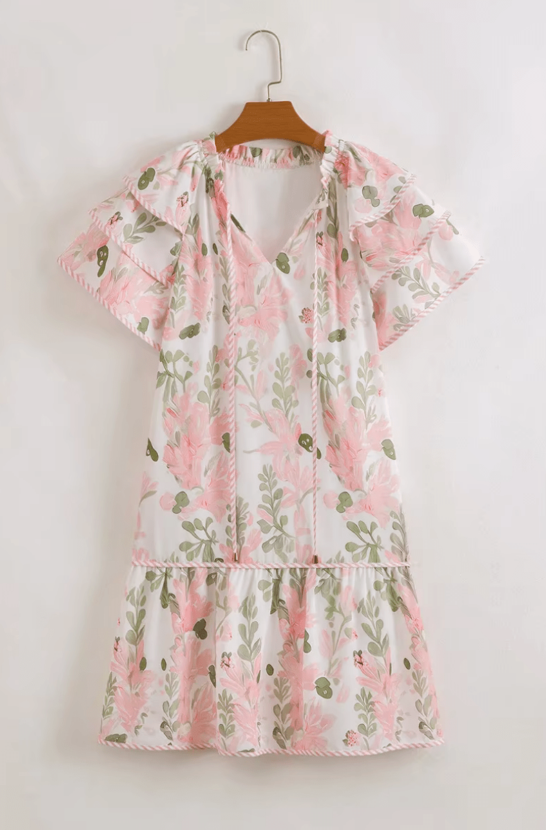Aura | Mini Blush Dress