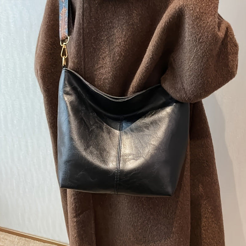 OLIVIA | Classic Leather Tote