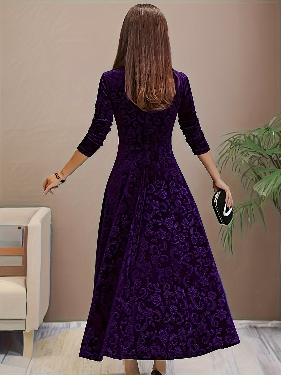 Nicola™ Luxe Velvet Dress