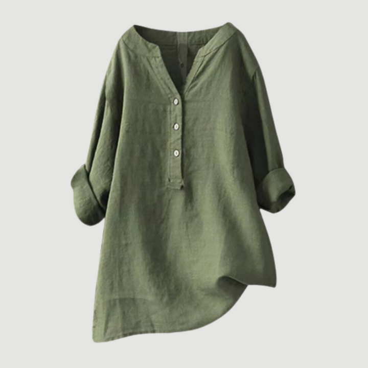 CARMEN | Relaxed Linen Button Tunic