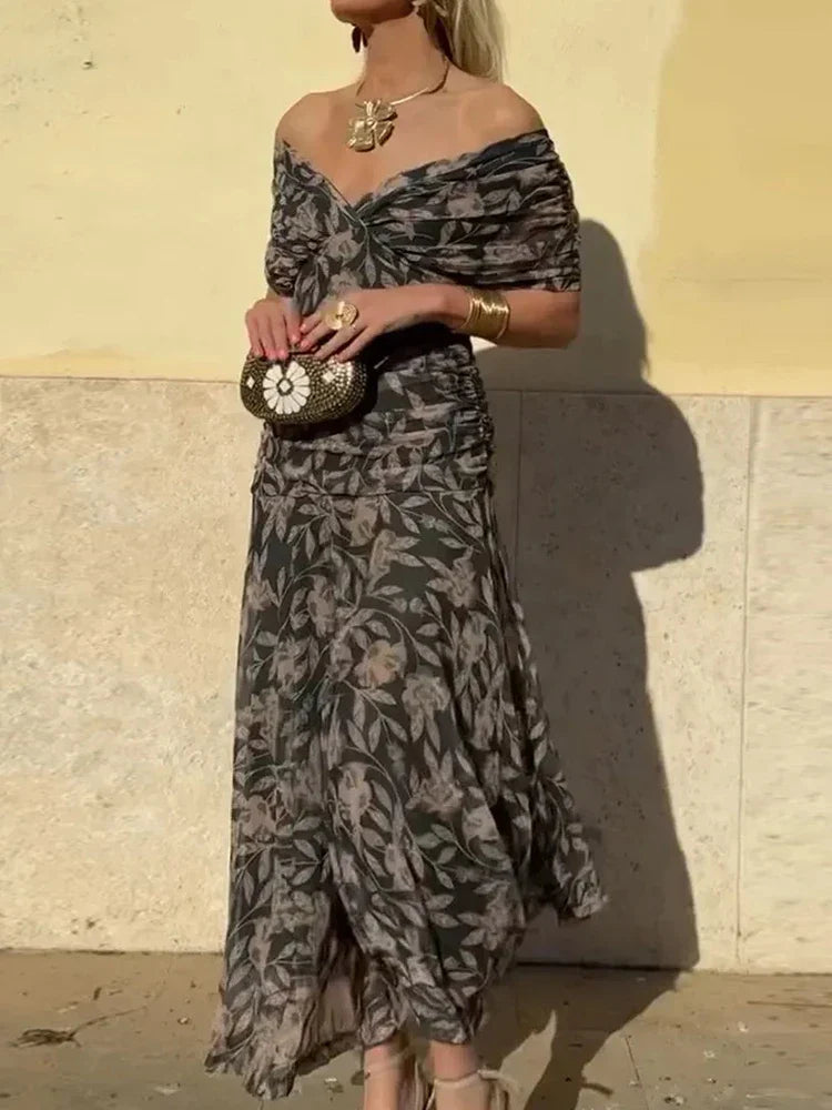 Hayden Laluna® | Sophisticated V-Neck Dress