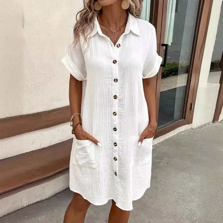 Elodie | Chic Shirt Dress