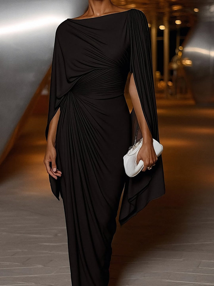 Melyssa™ Flowing Pleated Maxi Dress