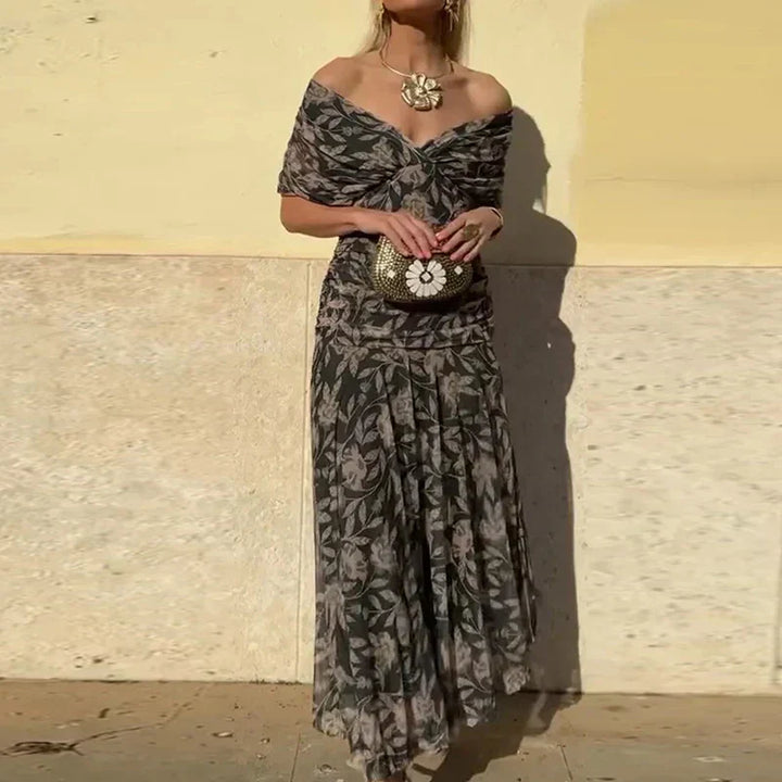 Hayden Laluna® | Sophisticated V-Neck Dress