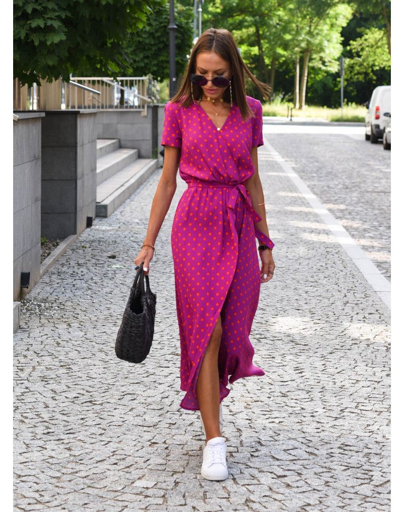 Aureza | Gentle Blossom Wrap Dress