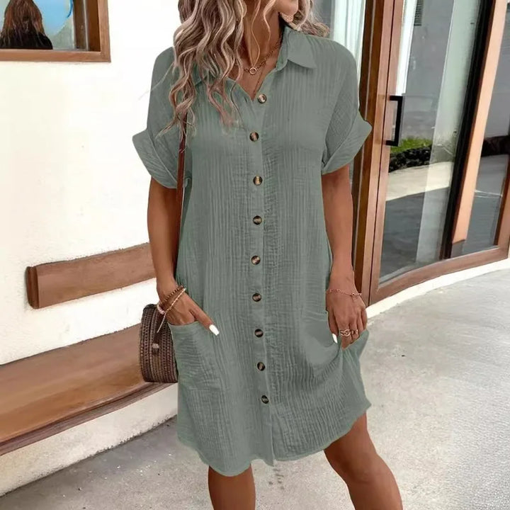 Elodie | Chic Shirt Dress