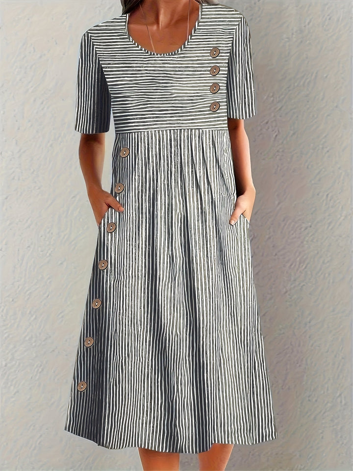 Sofia™ | Summer Striped Dress