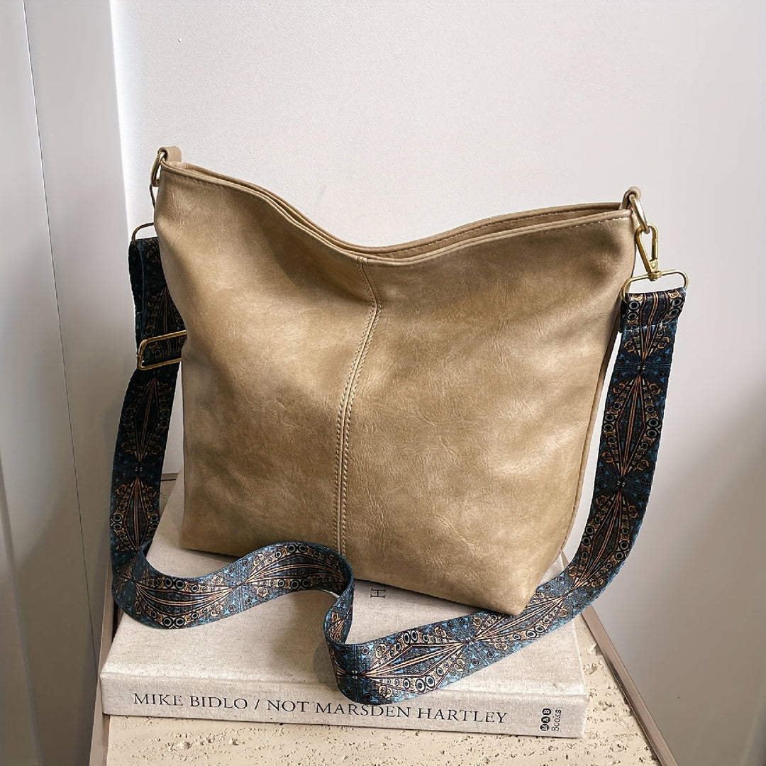 OLIVIA | Classic Leather Tote