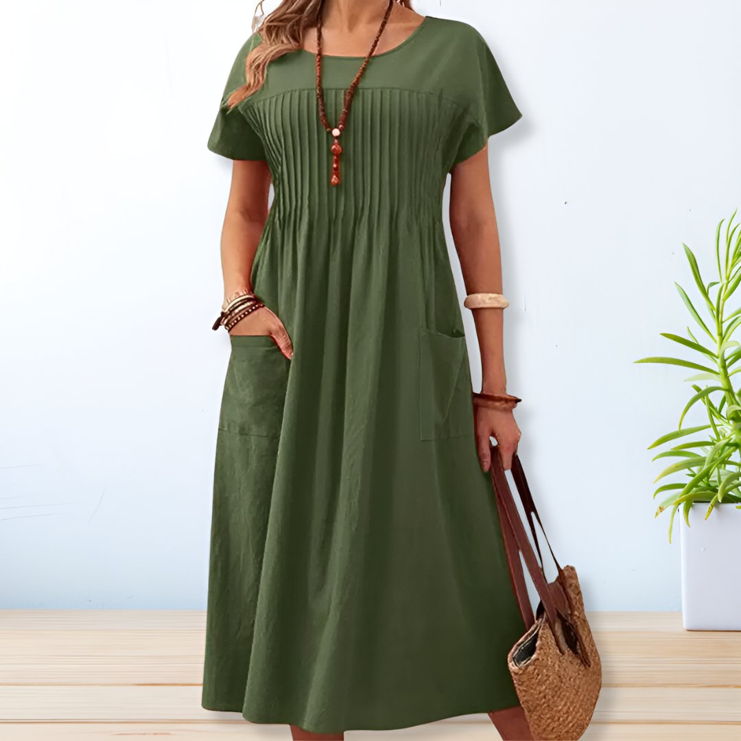 Brittany - Chic Dress Featuring Convenient Pockets