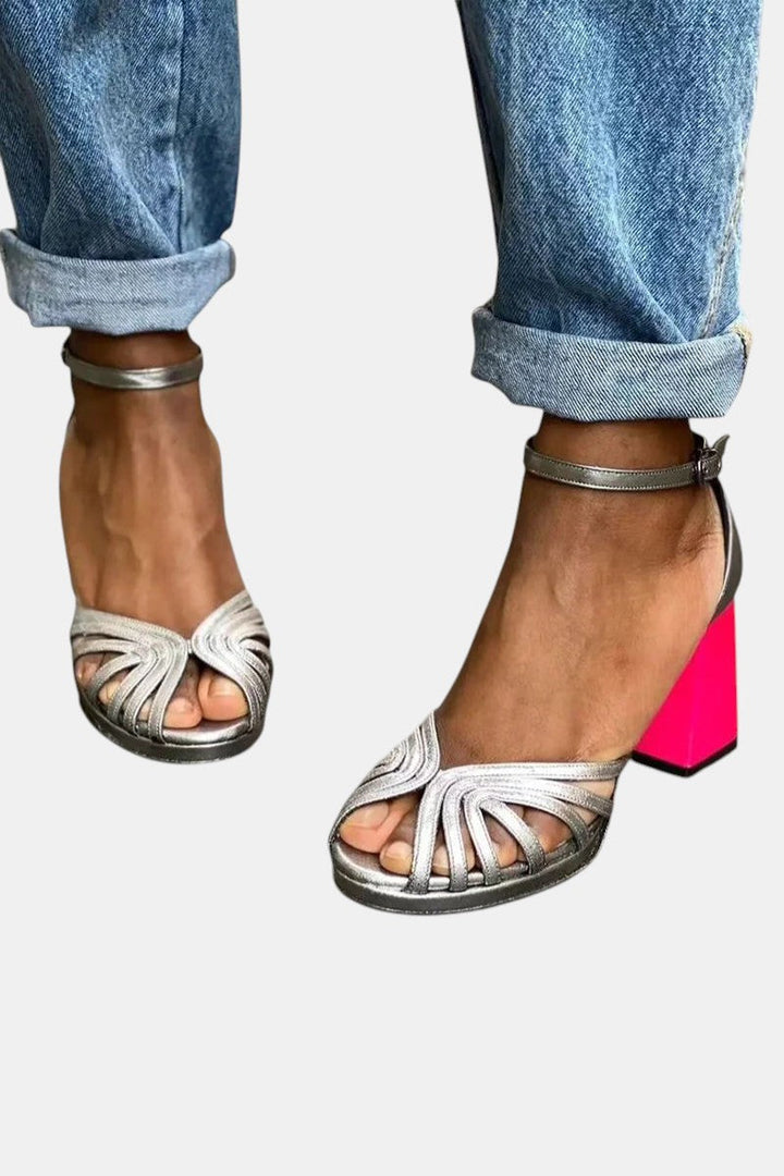 Noelyrah | Refined Heels Silver