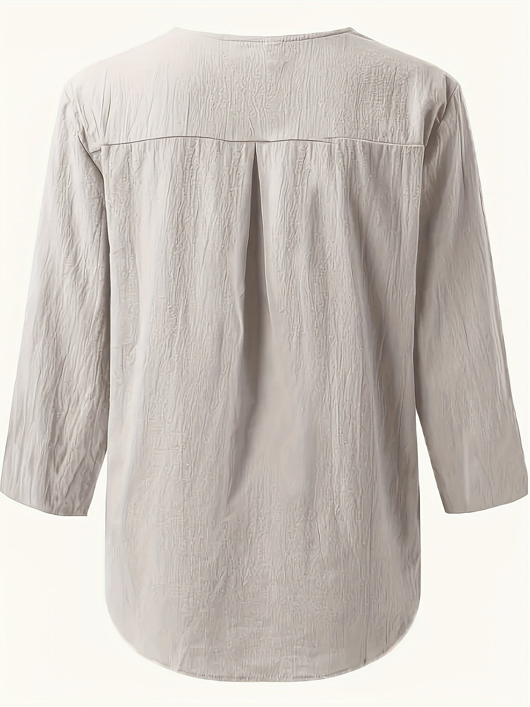 LINDA | Relaxed Linen Button Top