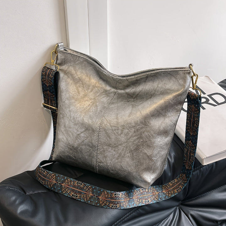 OLIVIA | Classic Leather Tote