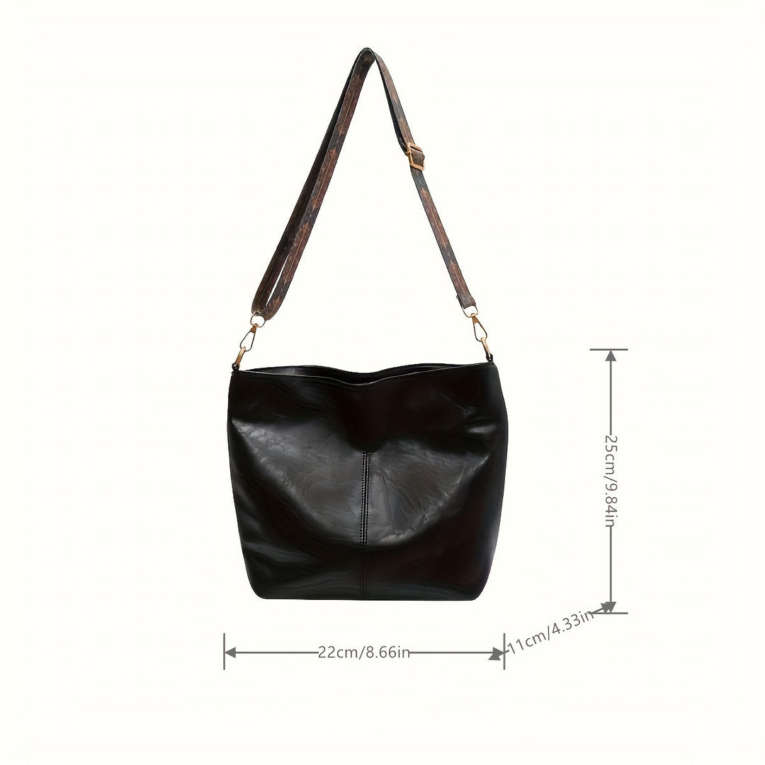 OLIVIA | Classic Leather Tote