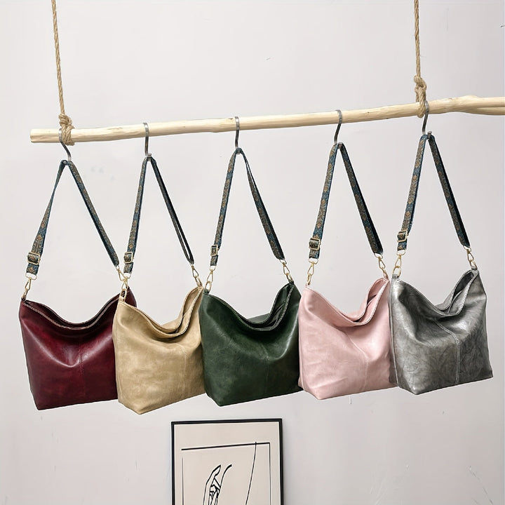 OLIVIA | Classic Leather Tote