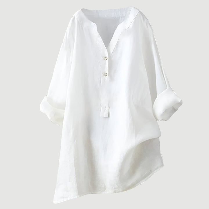 CARMEN | Relaxed Linen Button Tunic