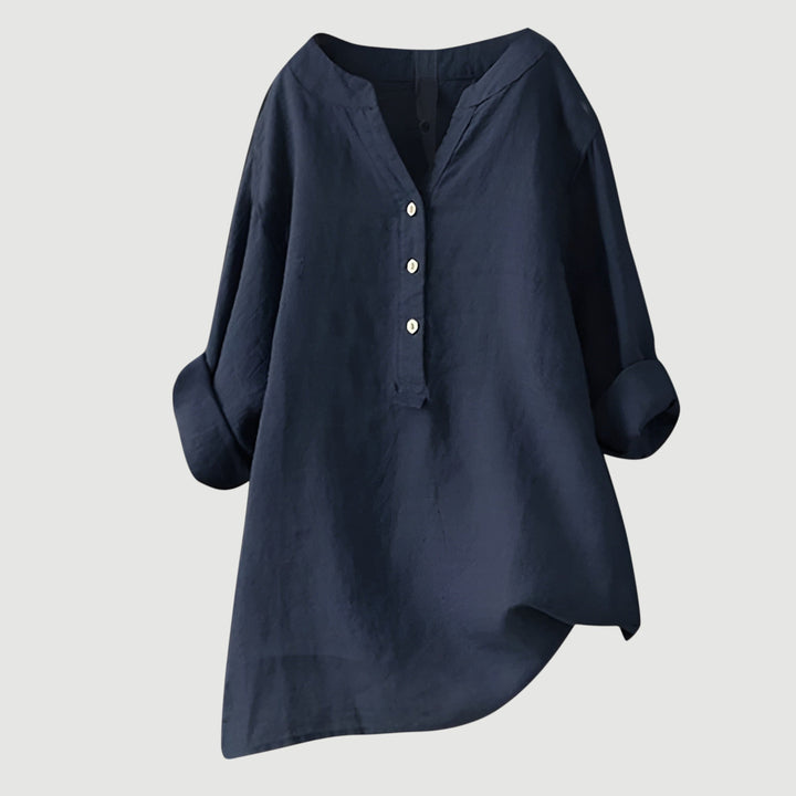 CARMEN | Relaxed Linen Button Tunic