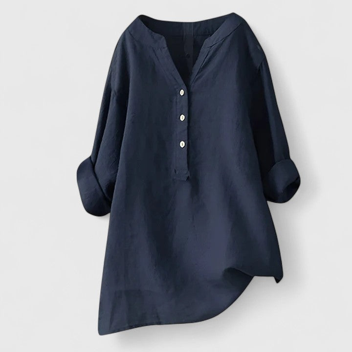 Annie | Elegant Button-Front Shirt