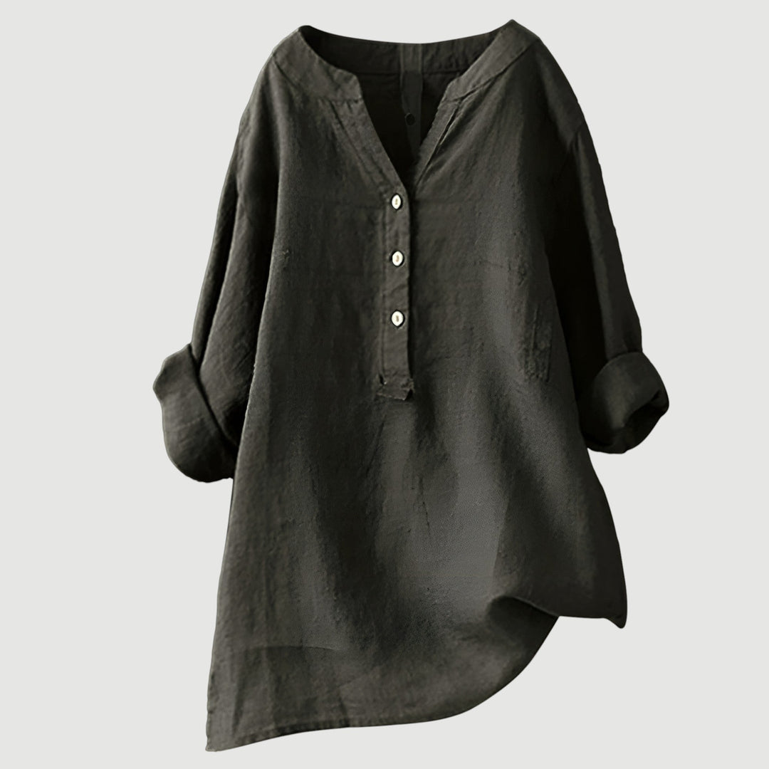 CARMEN | Relaxed Linen Button Tunic