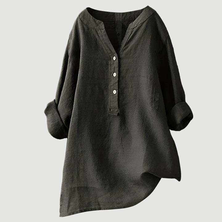 CARMEN | Relaxed Linen Button Tunic