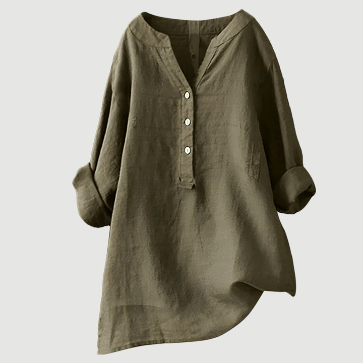 CARMEN | Relaxed Linen Button Tunic