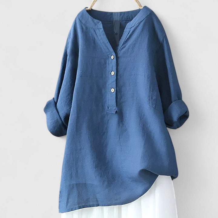 Annie | Elegant Button-Front Shirt