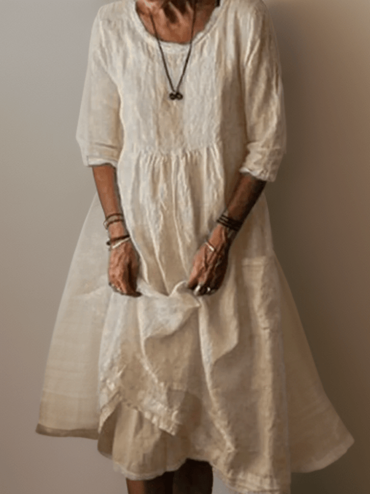 Adeline | Elegant Maxi Dress with Flowing Silhouette