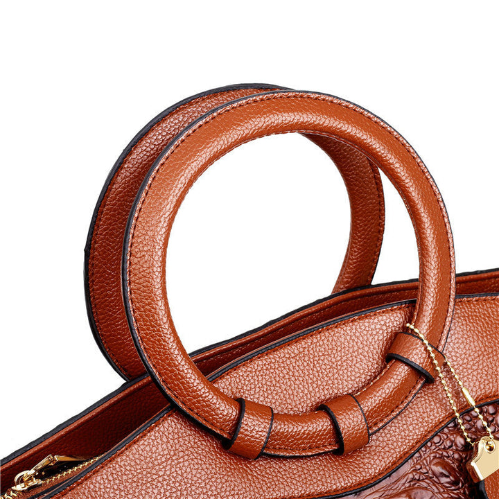 Frances - Classic Heritage Leather Shoulder Bag