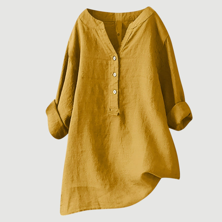 CARMEN | Relaxed Linen Button Tunic