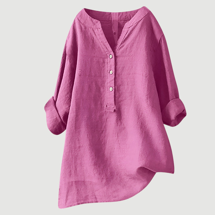 CARMEN | Relaxed Linen Button Tunic